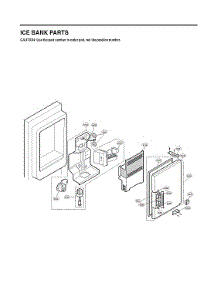 Ice Bank Parts parts for Lg Refrigerator LMX28987ST/01 from AppliancePartsPros.com