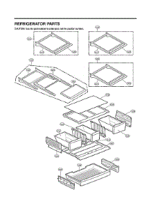 Refrigerator Parts parts for Lg Refrigerator LMX28988ST/01 from AppliancePartsPros.com