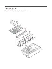 Freezer Parts parts for Lg Refrigerator LMX28988ST/01 from AppliancePartsPros.com