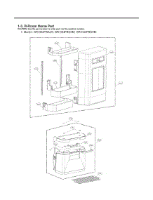 Section 3 parts for Lg Refrigerator LPCS34886C from AppliancePartsPros.com