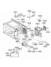 Interior Parts parts for Lg Range LRDM1240B from AppliancePartsPros.com