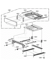 Drawer Parts parts for Lg Range LRE3023SB from AppliancePartsPros.com