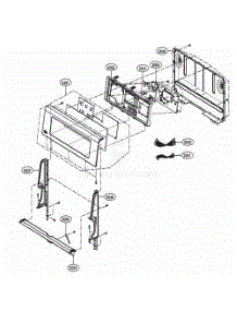 Controller Parts parts for Lg Range LRE3193BM from AppliancePartsPros.com