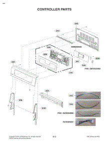 Section 3 parts for Lg Range LRE4215ST from AppliancePartsPros.com