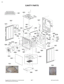 Section 7 parts for Lg Range LRE4215ST from AppliancePartsPros.com