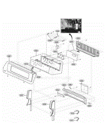 Controller Parts parts for Lg Range LRE5602SW from AppliancePartsPros.com