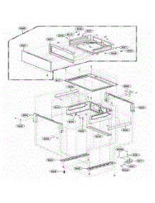 Drawer Parts parts for Lg Range LRE5602SW from AppliancePartsPros.com