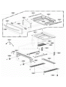 Drawer Parts parts for Lg Range LRE6385ST from AppliancePartsPros.com