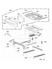 Drawer Parts parts for Lg Range LRE6385SW from AppliancePartsPros.com