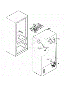 Icemaker Parts parts for Lg Refrigerator LRFCS2503D from AppliancePartsPros.com