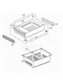 Freezer Parts parts for Lg Refrigerator LRFCS2503W from AppliancePartsPros.com