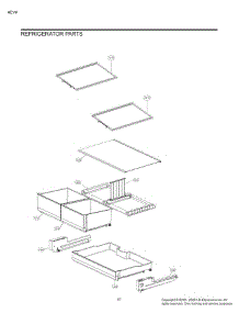 Section 3 parts for Lg Refrigerator LRFCS25D3S from AppliancePartsPros.com