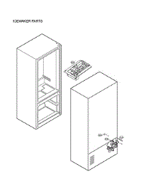 Icemaker Parts parts for Lg Refrigerator LRFCS25D3S/00 from AppliancePartsPros.com