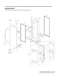 Section 5 parts for Lg Refrigerator LRFDS3016M from AppliancePartsPros.com