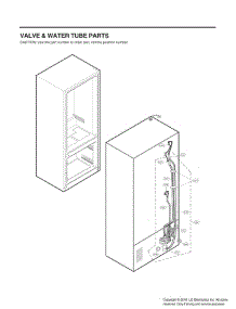 Section 8 parts for Lg Refrigerator LRFDS3016M from AppliancePartsPros.com