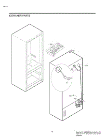 Ice Maker Parts parts for Lg Refrigerator LRFES2503S from AppliancePartsPros.com