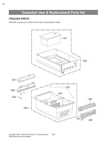 Freezer Parts parts for Lg Refrigerator LRFGC2706S from AppliancePartsPros.com