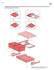 Refrigerator Parts parts for Lg Refrigerator LRFVS2503S from AppliancePartsPros.com