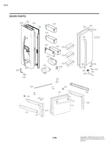 Door Parts parts for Lg Refrigerator LRFXS2513S from AppliancePartsPros.com