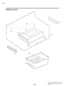 Freezer Parts parts for Lg Refrigerator LRFXS2513S from AppliancePartsPros.com