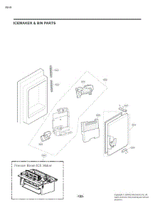 Ice Maker & Bin Parts parts for Lg Refrigerator LRFXS2513S from AppliancePartsPros.com