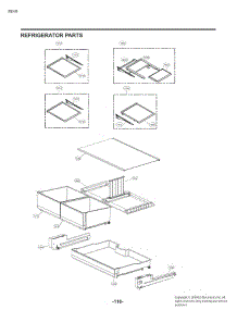 Refrigerator Parts parts for Lg Refrigerator LRFXS2513S from AppliancePartsPros.com
