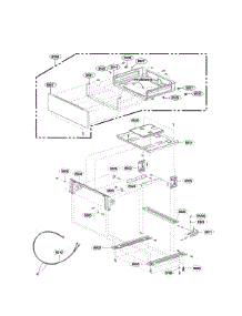 Drawer Parts parts for Lg Range LRG3091ST/03 from AppliancePartsPros.com