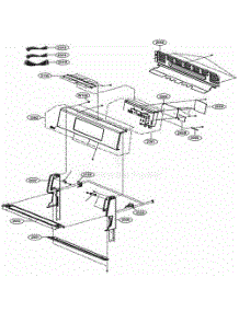 Controller Parts parts for Lg Range LRG3193BD from AppliancePartsPros.com