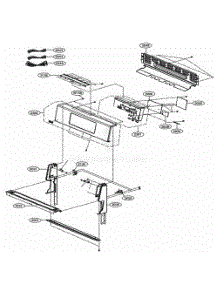 Controller Parts parts for Lg Range LRG3193SB from AppliancePartsPros.com
