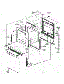 Door Parts parts for Lg Range LRG3193SB from AppliancePartsPros.com