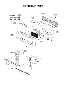 Controller Parts parts for Lg Range LRG3194BM/00 from AppliancePartsPros.com