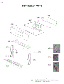 Door Parts parts for Lg Range LRGL5821S from AppliancePartsPros.com