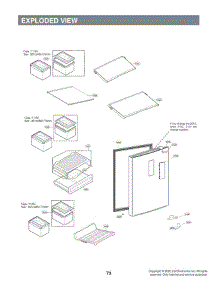 Section 2 parts for Lg Refrigerator LRKNS1205V from AppliancePartsPros.com