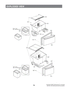 Section 3 parts for Lg Refrigerator LRKNS1205V from AppliancePartsPros.com