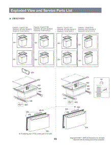 Section 4 parts for Lg Refrigerator LRKNS1400V from AppliancePartsPros.com