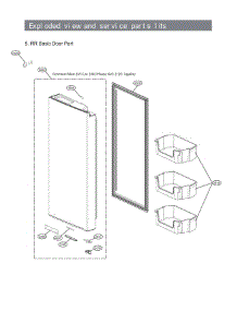 Section 4 parts for Lg Refrigerator LRMNC1803S from AppliancePartsPros.com