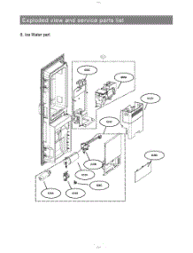 Ice Water Part parts for Lg Refrigerator LRMVC1803S from AppliancePartsPros.com