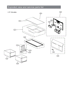 Section 2 parts for Lg Refrigerator LRMXC1803S from AppliancePartsPros.com