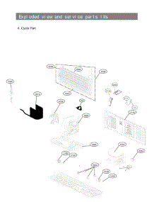 Section 4 parts for Lg Refrigerator LRMXC1803S from AppliancePartsPros.com