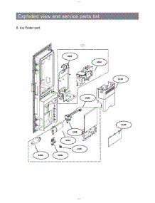 Section 8 parts for Lg Refrigerator LRMXC1803S from AppliancePartsPros.com