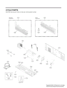 Cycle Parts parts for Lg Refrigerator LRMXS3006S from AppliancePartsPros.com