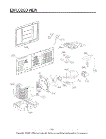 Section 3 parts for Lg Freezer LROFC1104V from AppliancePartsPros.com