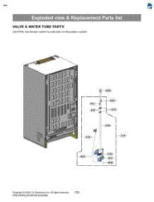 Valve & Water Tube Parts parts for Lg Refrigerator LRRXC2606S from AppliancePartsPros.com
