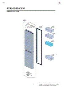 Refrigerator Door parts for Lg Refrigerator LRSOS2706D from AppliancePartsPros.com