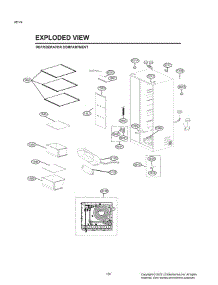 Refrigerator Compartment parts for Lg Refrigerator LRSOS2706S from AppliancePartsPros.com