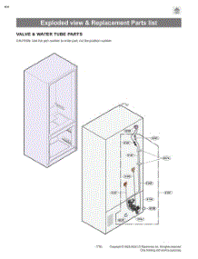 Valve & Water Tube Parts parts for Lg Refrigerator LRYKC2606D from AppliancePartsPros.com