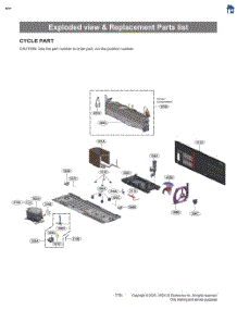 Cycle Part parts for Lg Refrigerator LRYKS3106S from AppliancePartsPros.com