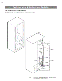 Section 8 parts for Lg Refrigerator LRYXC2606S from AppliancePartsPros.com