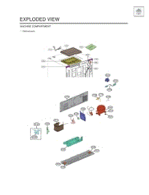 Machine Compartment parts for Lg Refrigerator LS29S3230V from AppliancePartsPros.com