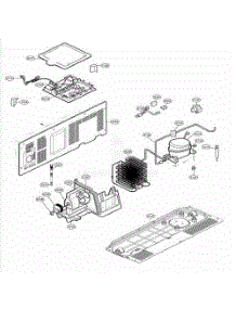 Machine Compartment parts for Lg Refrigerator LSC23954ST from AppliancePartsPros.com